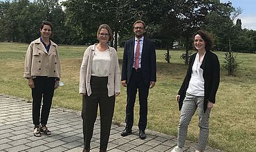 Besuch aus dem BMAS im BBW Leipzig